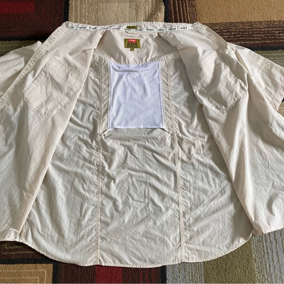 Wrangler Hero Outdoor Gear Button Up Shirt Short Sleeve Men's Sz 2XL Fishing - Picture 6 of 12